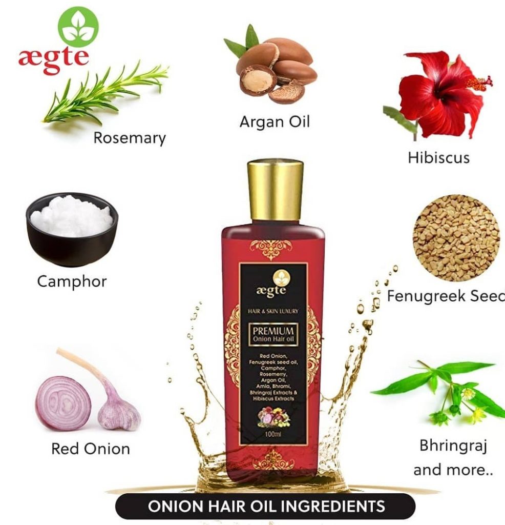 Aegte Premium Onion Hair Oil