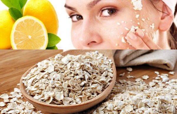 Oats And Lemon Face Pack