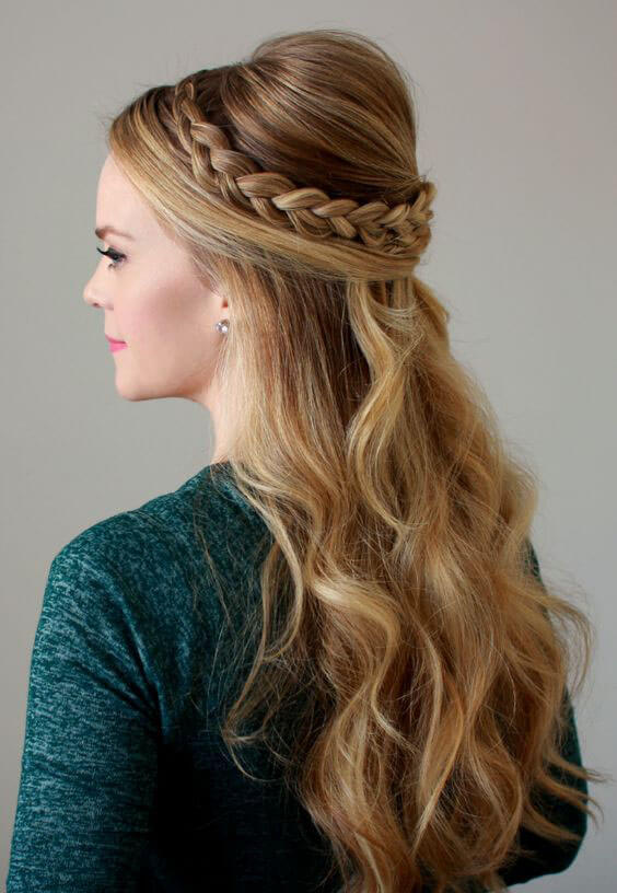 Simple Embellished Braid