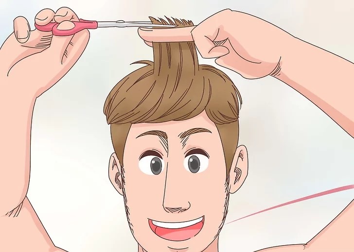 cut your own hair at home