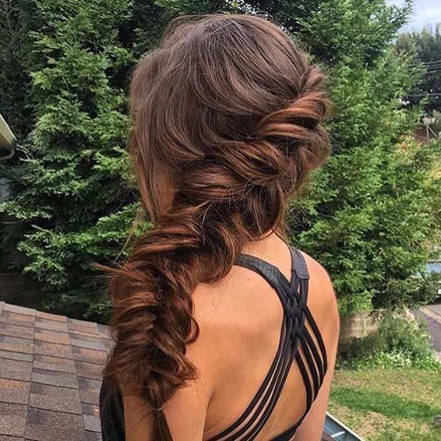 Sleek Fish Side Braid