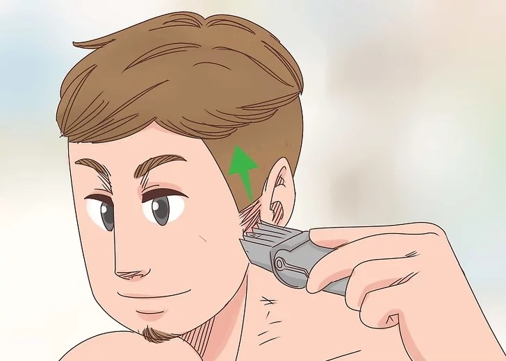 cut your own hair at home