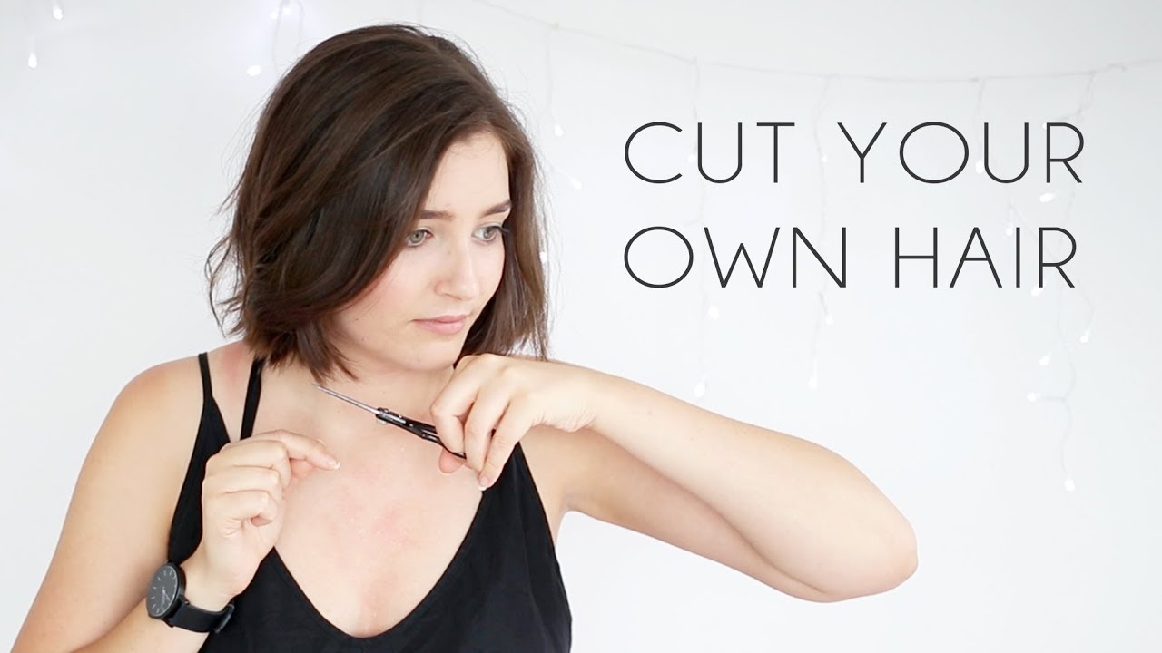 cut your own hair at home