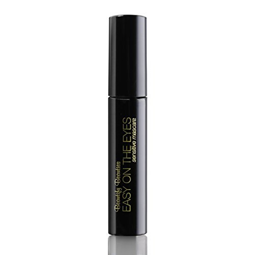 NaturLash Mineral Mascara (BLACK) | Natural | Non-GMO | Hypoallergenic for Sensitive Eyes